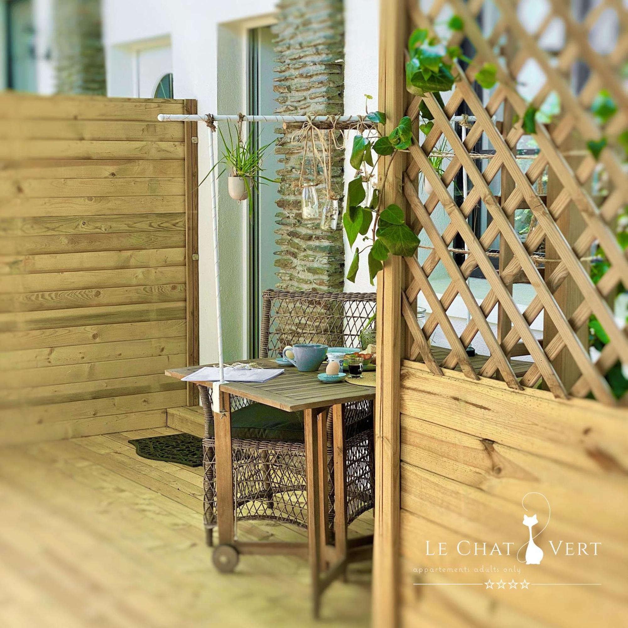 Le Chat Vert - Appartements Adults Only Saint-Andre  Bagian luar foto