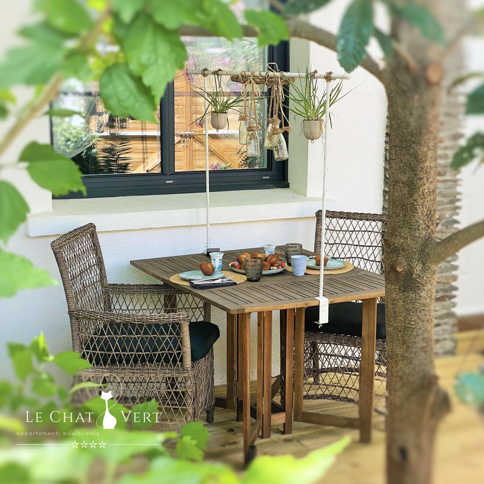 Le Chat Vert - Appartements Adults Only Saint-Andre  Bagian luar foto